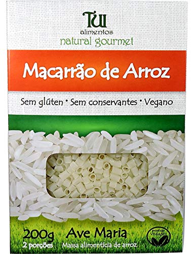Macarrão de Arroz Ave Maria, TUI ALIMENTOS, 200g