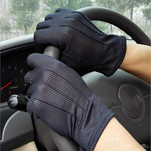 IBLUELOVER Gants de Moto Vélo Gants de Conduite Cyclisme Homme Femme Eté Respirant Golves Antidérapant Tactile Gants à Doigts Complets Mitaines Protection...