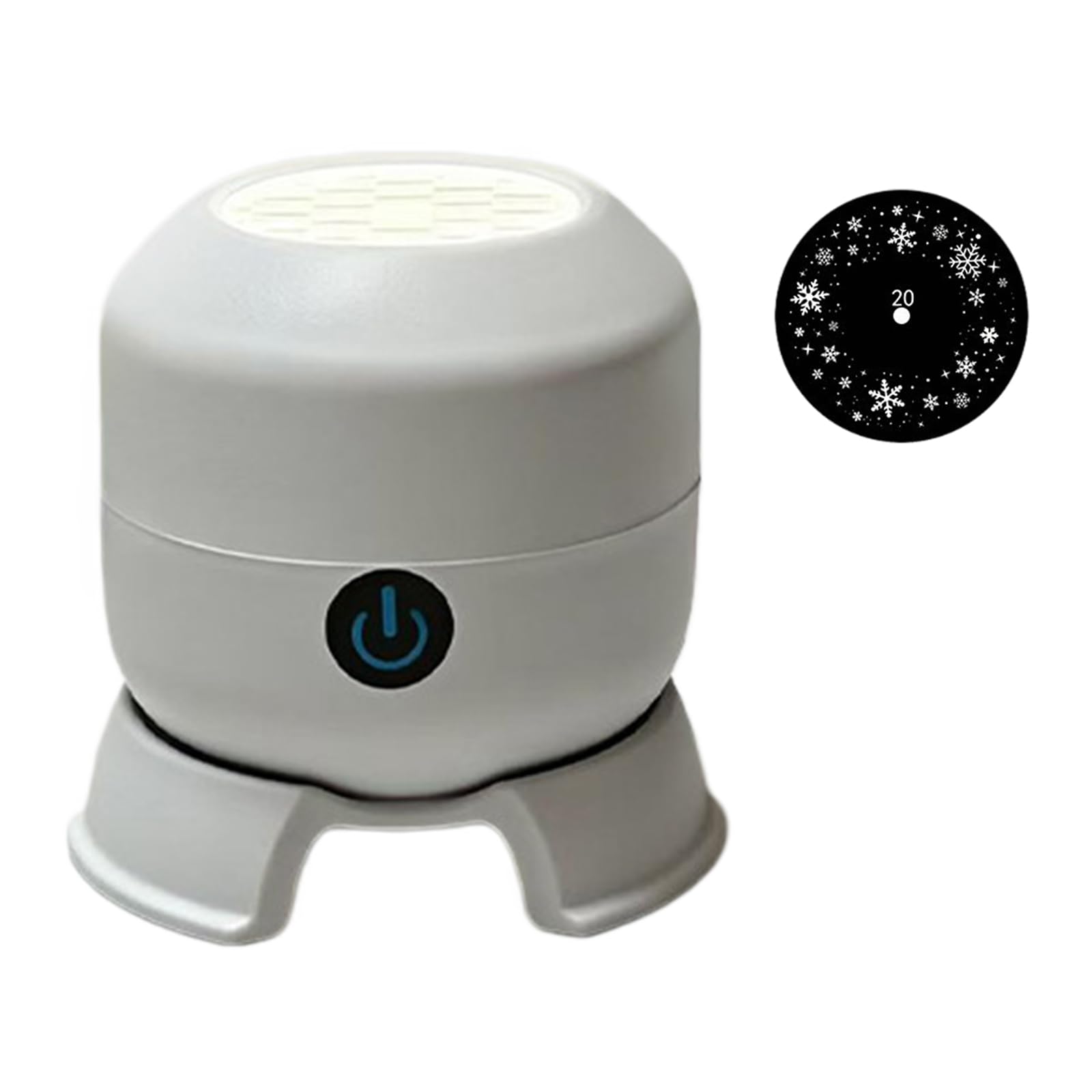Dynamic Rotating LED Projector Night Lamp-Dimmable Brightness-Flexible Base