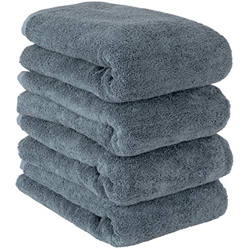 Amazon Co Jp限定 タオル研究所 ボリュームリッチ 003 バスタオル スモーキーブルー 4枚セット ふかふか ホテル仕様 高速吸水 耐久性 人気 毛羽レス 選べる5色 Japan Technologyのレビュー クチコミとして参考になる投稿1枚 Roomclip ルームクリップ