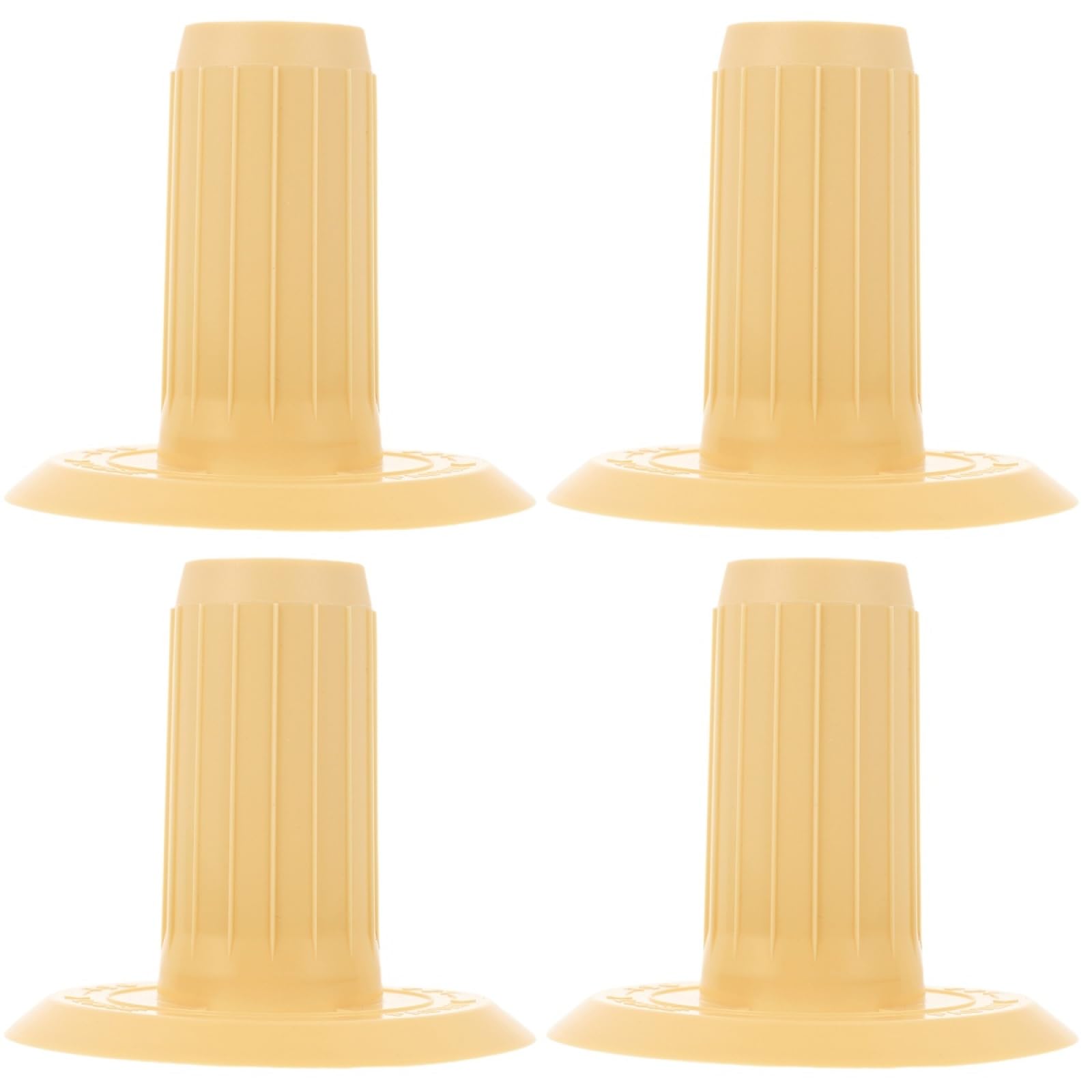 TEHAUX 4pcs Wool Winding Machine Wool Winder and Cones Replacement Wool Winder Wool Bobbins Yarn Spool for Yarn Spinner Yarn Winder for Wool Portable Weave Yarn Ball Winder Tube Plastic