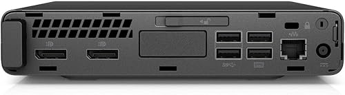 Miniatura 3 de HP ProDesk 600 G4-Mini Core i5-8500T 2.1GHz, 16 GB de RAM, unidad de estado sólido de 500 GB, Windows 10 Pro de 64 bits, CAM, compatible con Win 11