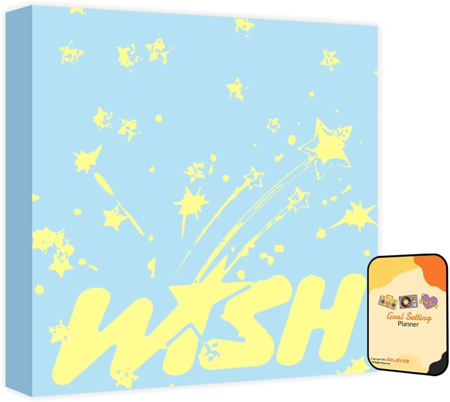 Dreamus NCT WISH WISH Album [(Photobook Ver.)]+Pre Order Benefits+BolsVos Exclusive K-POP Inspired Digital Merches