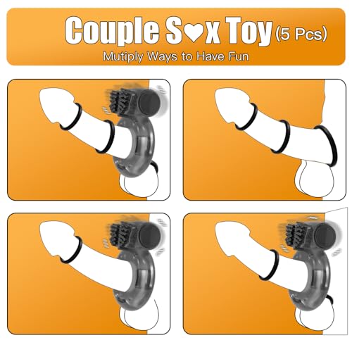 5Pcs-Vibrating-Cock-Ring-Sex-Toys-Penis-Sleeve-Penis-Rings-Cockring-Clitoral-Vibrator-Sexual-Stimulator-Device-for-Erection-Enhancing-Long-Lasting-Stronger-Adult-Sex-Toys-for-Men-or-Couple-Pleasure