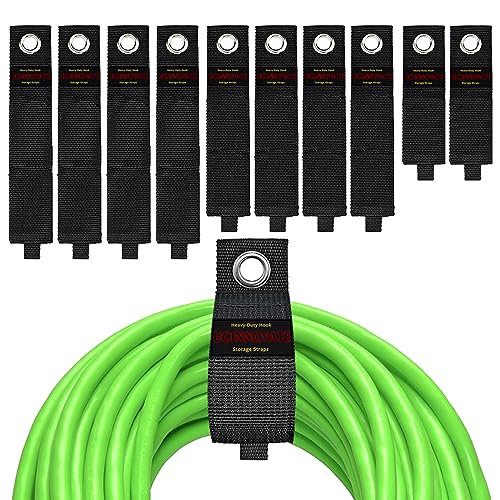 UCINNOVATE �����R�[�h�z���_�[ ���ϋv�X�g���[�W�X�g���b�v �K���[�W�p�����R�[�h�I�[�K�i�C�U�[ �t�b�N&���[�v�����R�[�h�I�[�K�i�C�U�[ �z���_�[ �R�[�h���b�v �z�[�X ���[�v �z�[���P�[�u�� 10�p�b�N