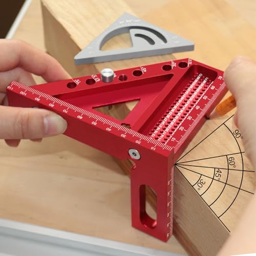 Regla medidora de ángulos múltiples 3D Yunseity miniatura 2