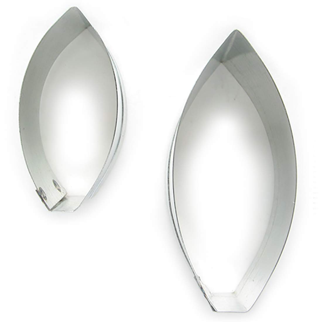 W OF S A SCOTT CLARK WOOLLEY Sunflower Petal Cutters (Set of 4 Sizes) - Metal Cookie Cutters