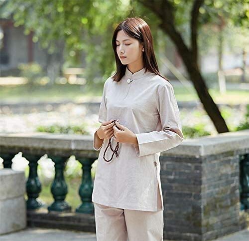 Ensemble d'uniformes de Tai Chi quatre saisons, costume traditionnel chinois en coton de qualité - 2