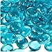 Glass Gems for Vase Accents and Crafting (1 Bag, Aquamarine Gems)