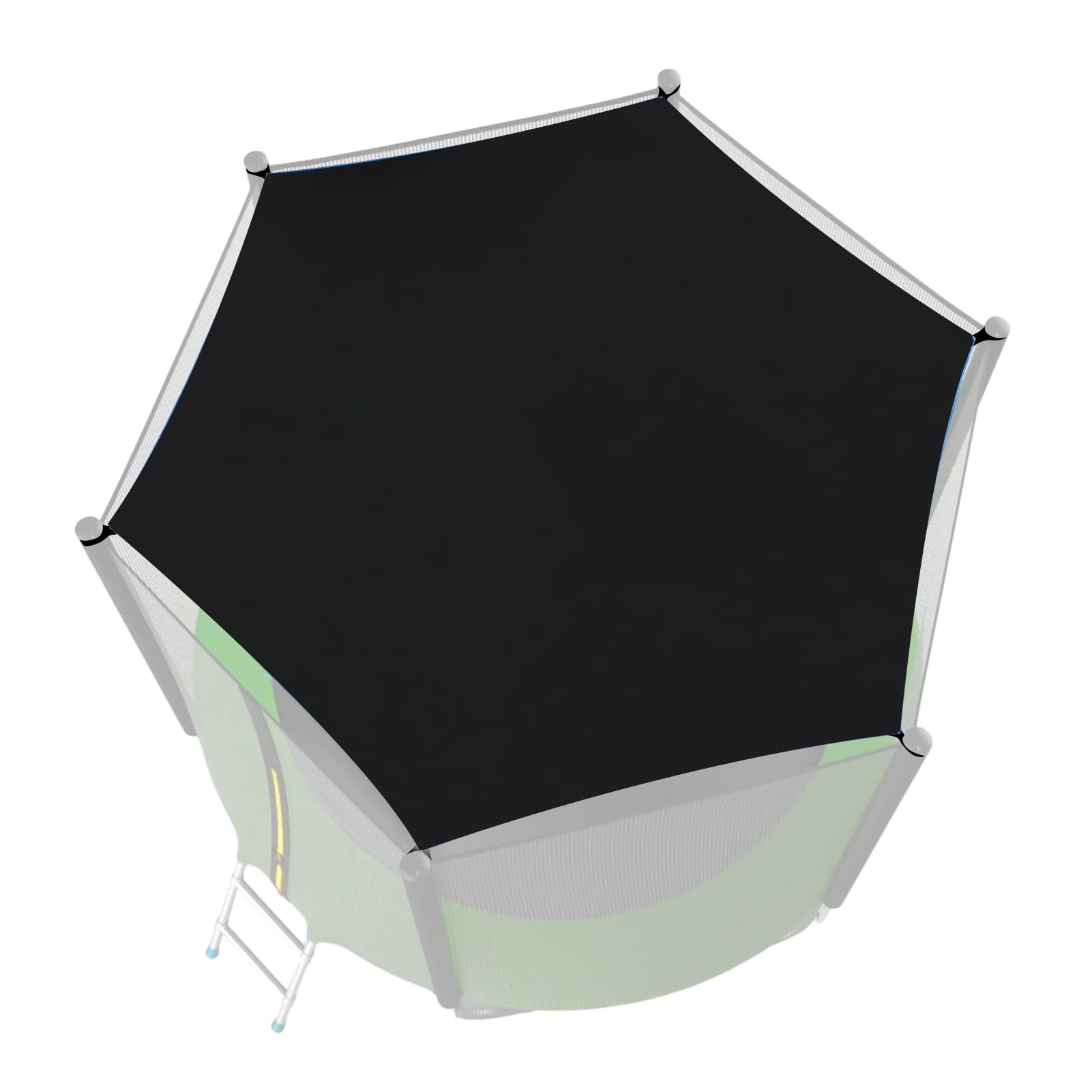 Bâche de protection pour trampoline 3m bâche imperméable soleil anti-pluie - 8