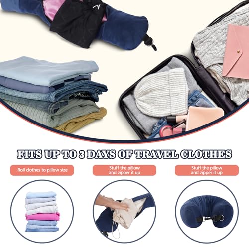Almohada Plush Ajustable para Viaje Tamaño 2x9cm miniatura 2