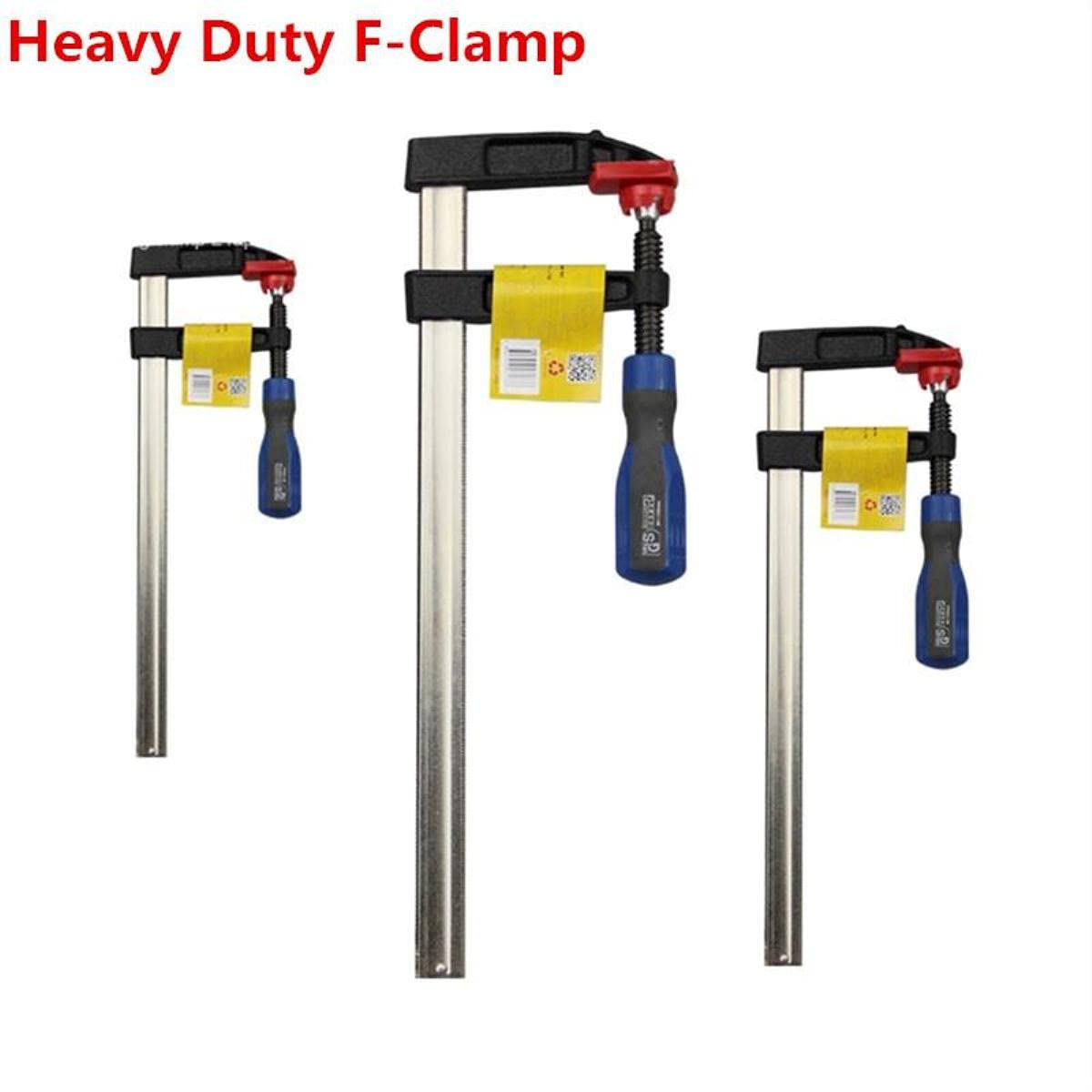 Heavy Duty F-Klemme Holzbearbeitungs-Metall-Befestigungsklemme Hochfeste Zimmerei-Klemmen Handwerkzeuge-5x20cm
