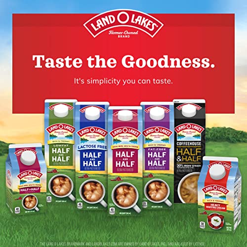 Land O Lakes Half And Half, Traditional, Coffee Creamer, 1 Quart #TOP5
