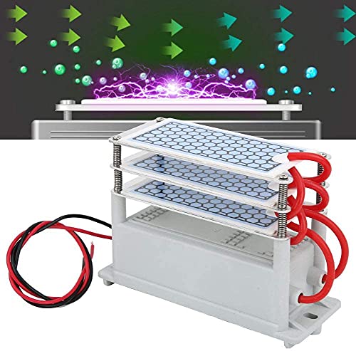 Lintale Ozone Generator,15G Ceramic Plate Ozonizer Air Purifier 3.1Kv-3.5Kv Ozone Disinfection Machine Ceramic Plate Air Purifier For Dryers, Dishwashers, Refrigerators, Air Filters(110V) #TOP2