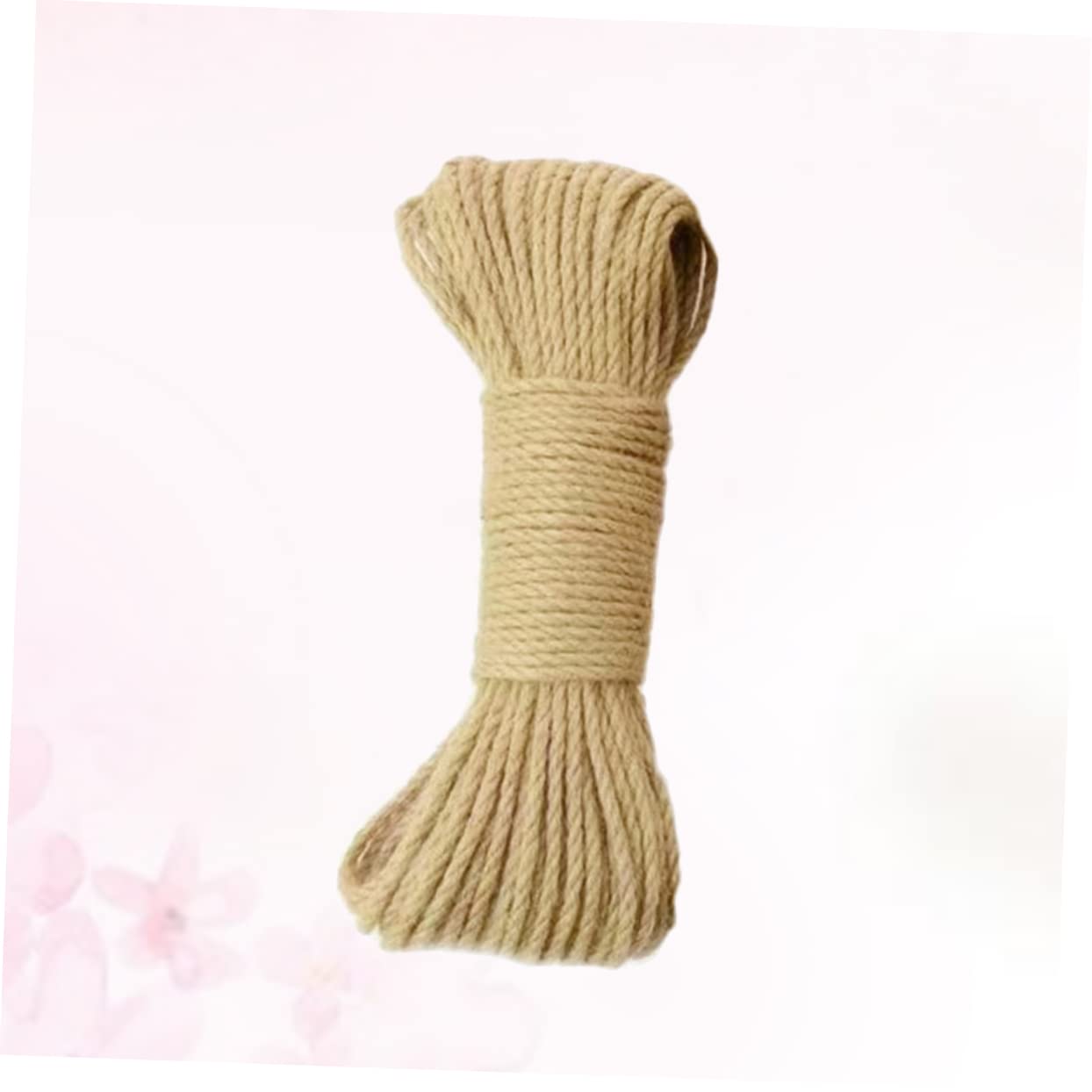 DOITOOL 30m Naturjuteseil Starkes Seil aus Jute für Handwerk Dekoration Gartenarbeit und Verpackungszwecke Biologisch Abbaubar Naturfarben