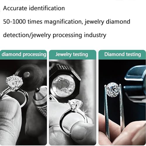Microscope numérique diamant avec écran LCD pour éviter la fatigue oculaire en laboratoire - 7