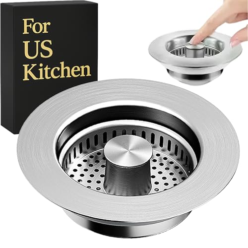 Colador de acero inoxidable para fregadero de cocina