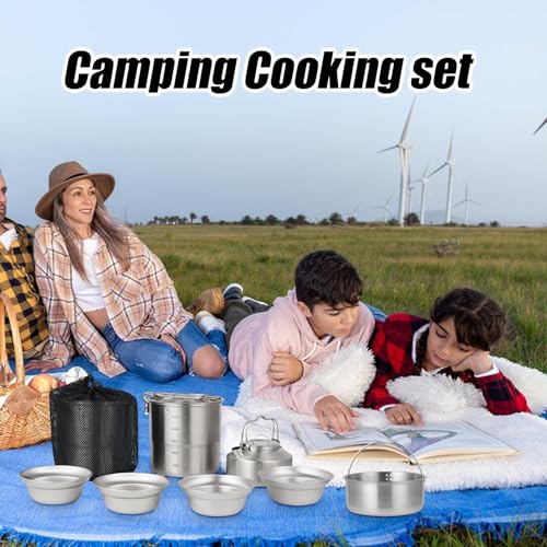 Batterie de cuisine de camping et survie avec matériel compact et résistant - 2