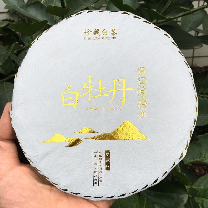 300g Té Blanco Fuding Chino de Alta Montaña Rey peonía original Pastel de té blanco