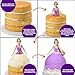 DecoPac Disney Princess Doll Signature Cake DecoSet Cake Topper, Plastic, Rapunzel, 11