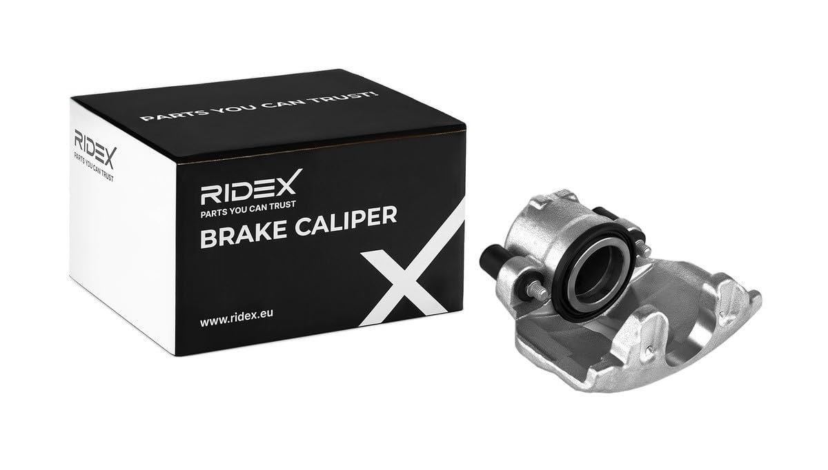 RIDEX 78B0021 Pinza de freno Delantero Izquierda Delantero sin soporte Compatible con AUDI A6 C6 Avant 4F5