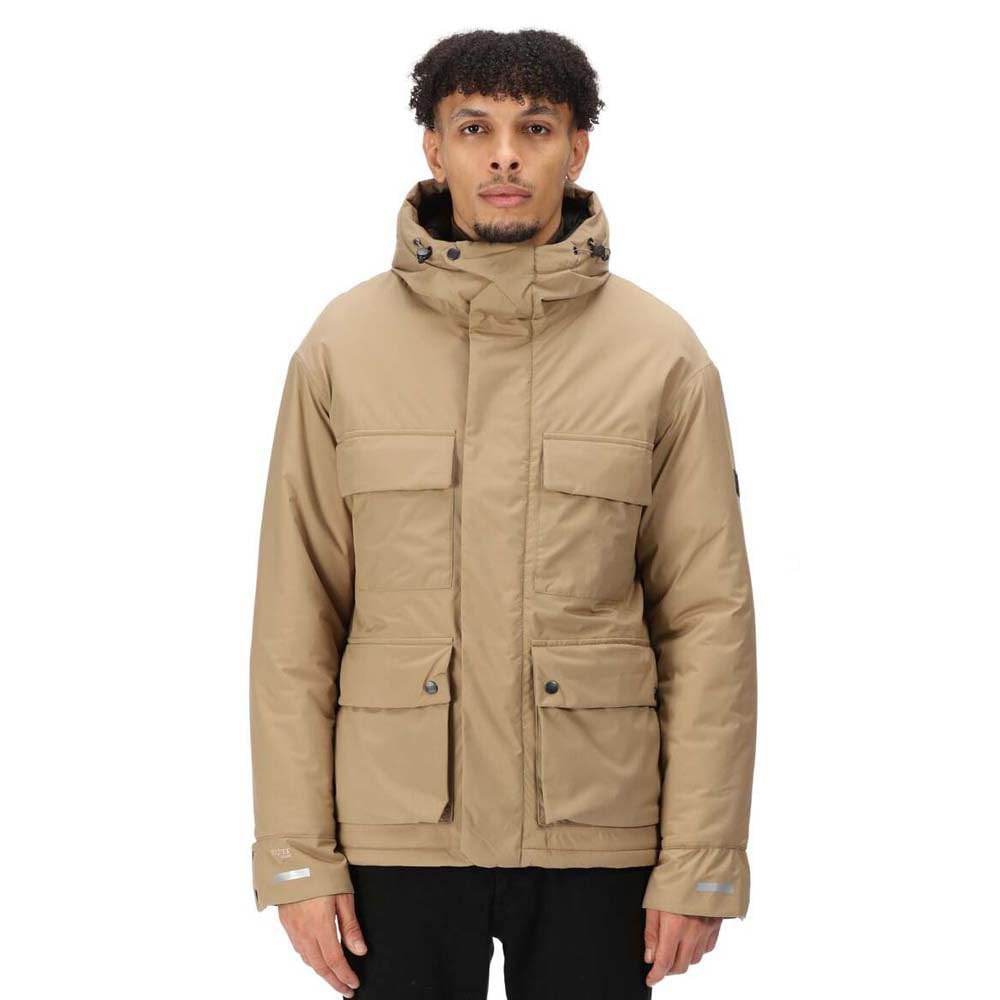 Regatta Mens Raylan Waterproof Jacket (S) (Gold Sand)