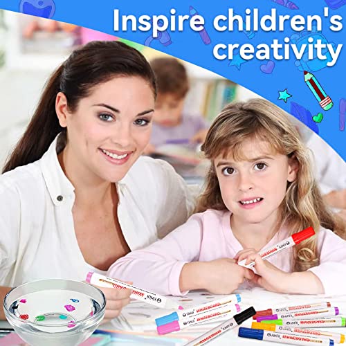 12 Pcs Penna Magica per Pittura Ad Acqua Penna per...