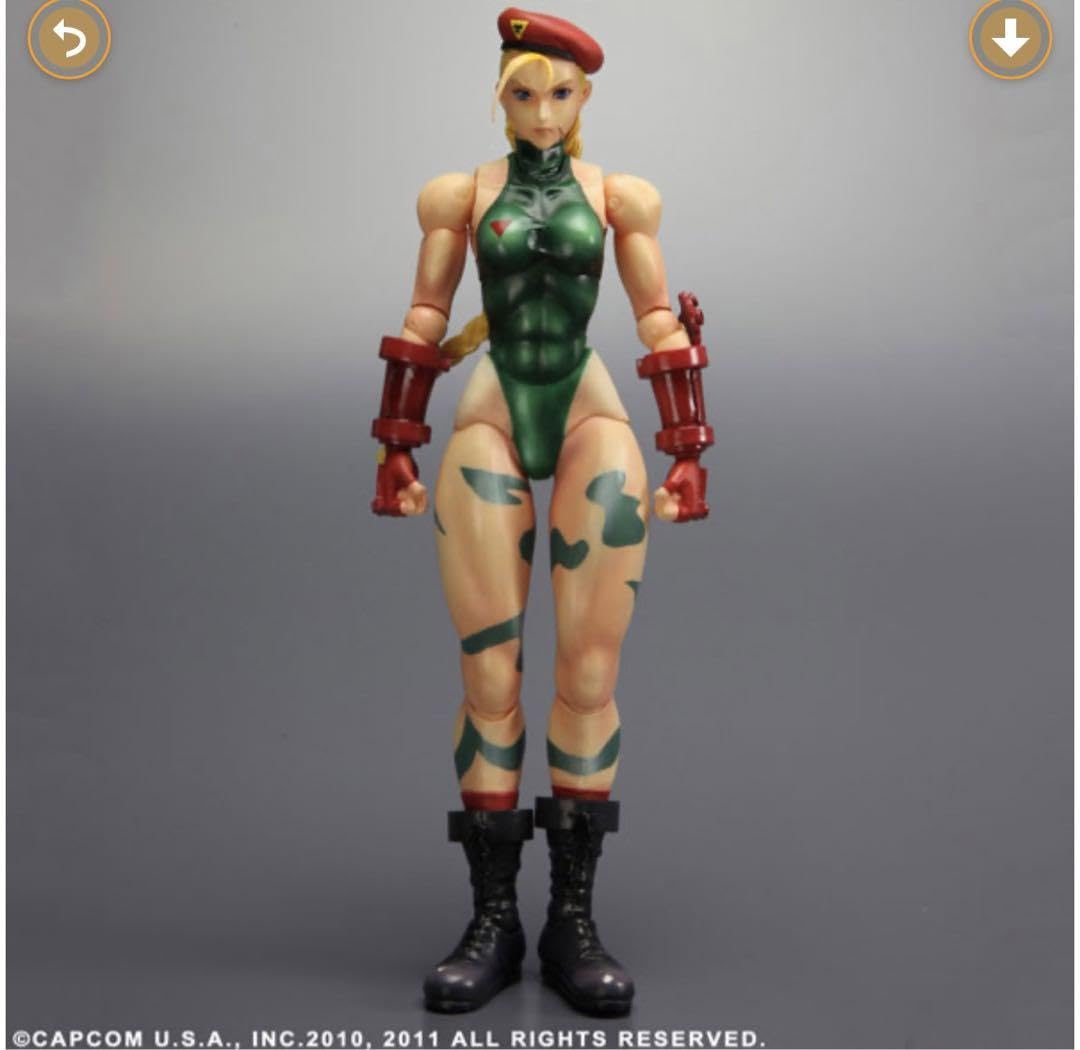 スーパーストリートファイター4プレイアーツ改Vol.2キャミィ 限定カラー