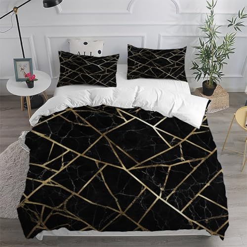 Housse de couette 200x200 spider web imprimé microfibre double - 6