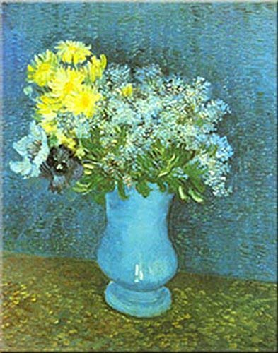 Vase Of Lilacs by Vincent Van Gogh 31 X 24 Art Print Poster
