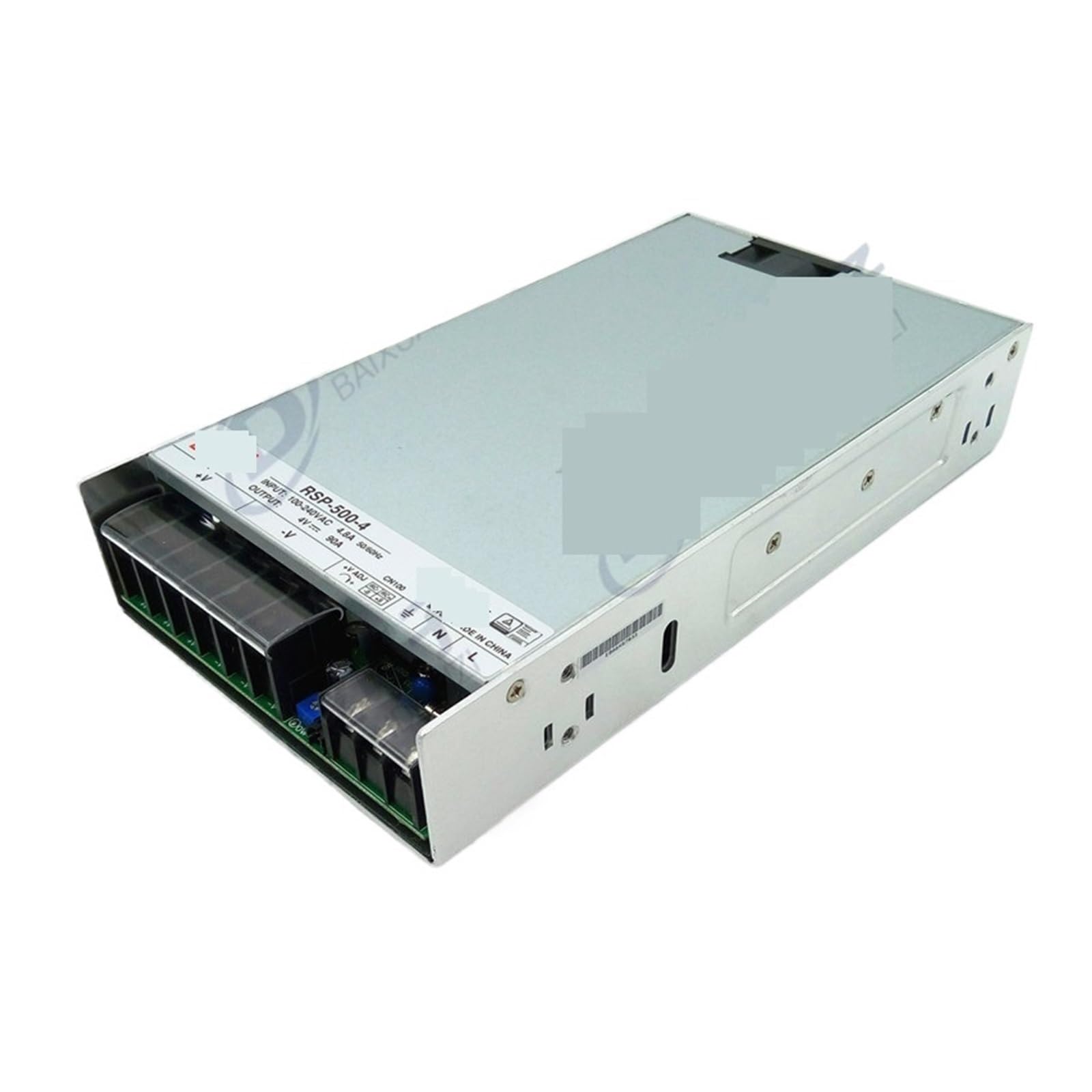 Alimentation mince RSP-500-4 avec PFC actif et sortie haute intensité 90A