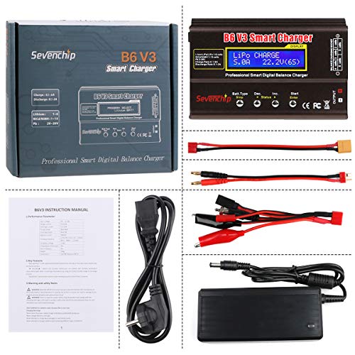 FancyWhoop B6 V3 Lipo acculader 80 W 6 A RC batterij balanceerontlader voor LiPo Li-ion levensduur NiCd NiMH LiHV PB Rc… - Afbeelding 8