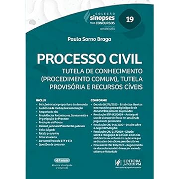 Capa do livro Sinopses Para Concursos - Volume 19 - 04Edição 21