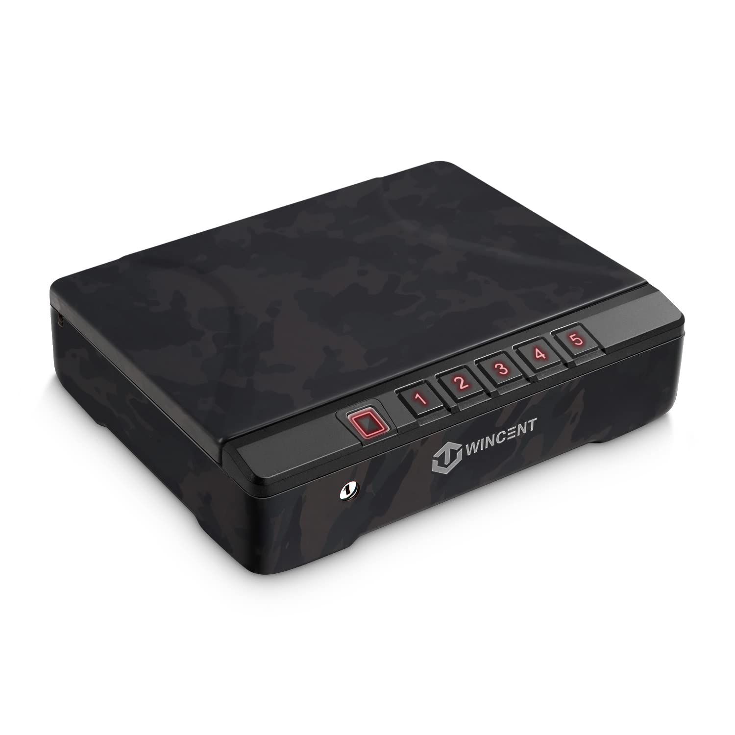 WINCENT Gun Safe Biometric Gun Safes for Pistols Quick Access Two