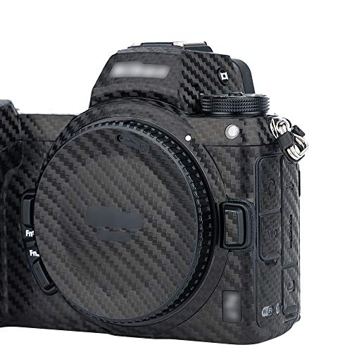 KIWI FOTOS Cámara Cuerpo Skin Guard Protector Anti-Scratch Corte Etiqueta para Nikon Z6 II, Z7 II Cámara antideslizante Fibra de Carbono Patrón Cubierta Película Cover