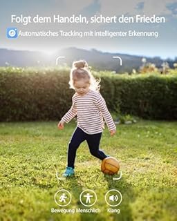 VIM TAG 2,5K Kamera Überwachung Aussen/Innen,5G WLAN Kameras Indoor/Outdoor,Überwachungs-Kamera mit App,Farbnachtsicht,2-Wege-Audio,KI- Bewegungserkennung&Aufnahme,SD/Cloud,Alexa,IP66 Wasserdicht