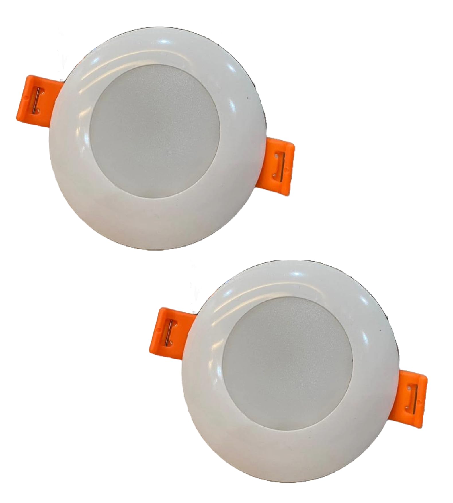 GGS 3 W Blue Junction Box Led Downlight Recessed Ceiling Lamp (Pack of 2) (White)