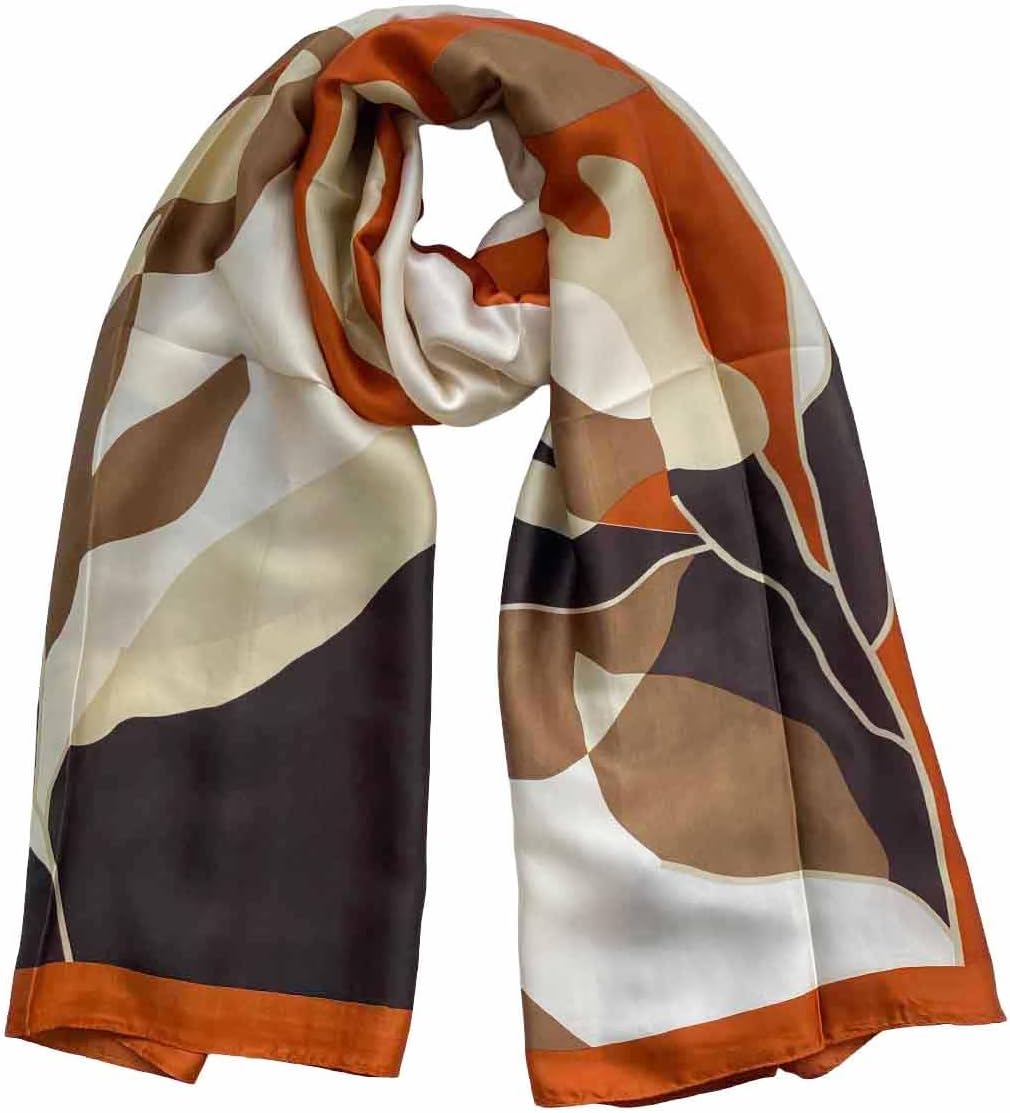 Scarfs for Women Fashion Scarves Long Floral Pattern Scarf Headscarf Lightweight Sunscreen Shawls