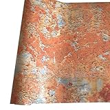 Queenbox 19.6x59.8in Rusty Camouflage Car Vinyl Wrap, Self Adhesive Air Release Car Sticker Decal Protective Film for Auto Console Motorcycle Bike, P7