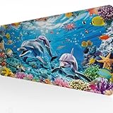 MOUVEMENT ET ANTIDÉRAPANT: Notre tapis de souris offre une surface lisse pour que votre souris fonctionne en douceur et de manière réactive. Un ombrage dense et antidérapant peut empêcher efficacement la souris de glisser et de bouger. Si vous avez des questions ou des préoccupations concernant notre tapis de souris, n'hésitez pas à nous contacter par e-mail. Nous répondrons et résoudrons vos problèmes dans les plus brefs délais. Soyez assuré d'acheter. Merci