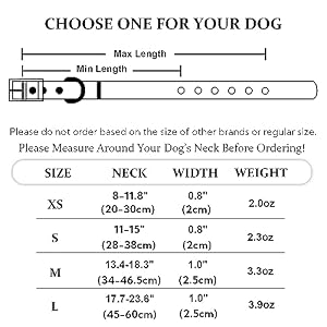 Waterproof Dog Collar, Anti-Odor Adjustable Heavy Duty Dog Collar with Wear-Resisting Coated Metal Buckle, Stronger Than Leather for Small, Medium, Large Dogs Waterproof Dog Collar, Anti-Odor Adjustable Heavy Duty Dog Collar with Wear-Resisting Coated Metal Buckle, Stronger Than Leather for Small, Medium, Large Dogs