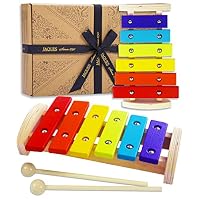 Jaques of London Wooden Xylophone for Kids | Musical Toy Instruments | Wooden Toys for Girls & Boys | Wooden Musical Instruments | Since 1795\u2026
