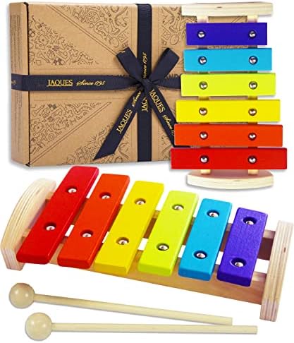 Jaques of London Wooden Xylophone for Kids | Musical Toy Instruments | Wooden Toys for Girls & Boys | Wooden Musical Instruments | Since 1795