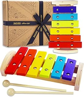 Jaques of London Wooden Xylophone for Kids | Musical Toy Instruments | Wooden Toys for Girls & Boys | Wooden Musical Instruments | Since 1795
