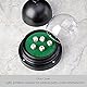 Demeras Dice Roller Cup Professionelle automatische Würfel Cup Shaker Transparente Kunststoffabdeckung Unterhaltung für KTV Pub Bar Würfelspiele