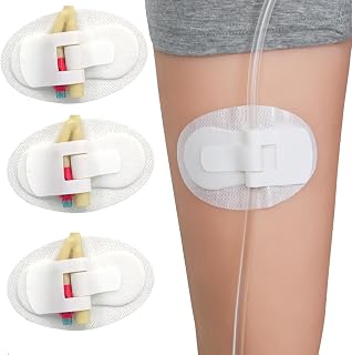 Catheter stabilization Device Catheter Urinary Leg Bag Legband Holder,Adhesive Catheter Hook and Loop Fixing Device Catheter Sleeves Urine Leg Bag Holder Individually Packaged (3pcs)