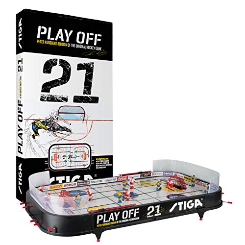 STIGA Eishockey Tischspiel Playoff 21 Hockey Spiel für Kinder und Erwachsene – Bild 5