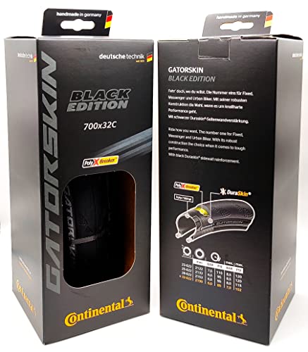 Continental Gatorskin Black Edition – Road Bike Tire | Tough
