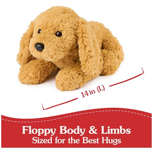 Image of GUND Muttsy Dog Plush, Premium Plush Puppy Stuffed Animal for Ages 1 and Up, Brown, 14 inch