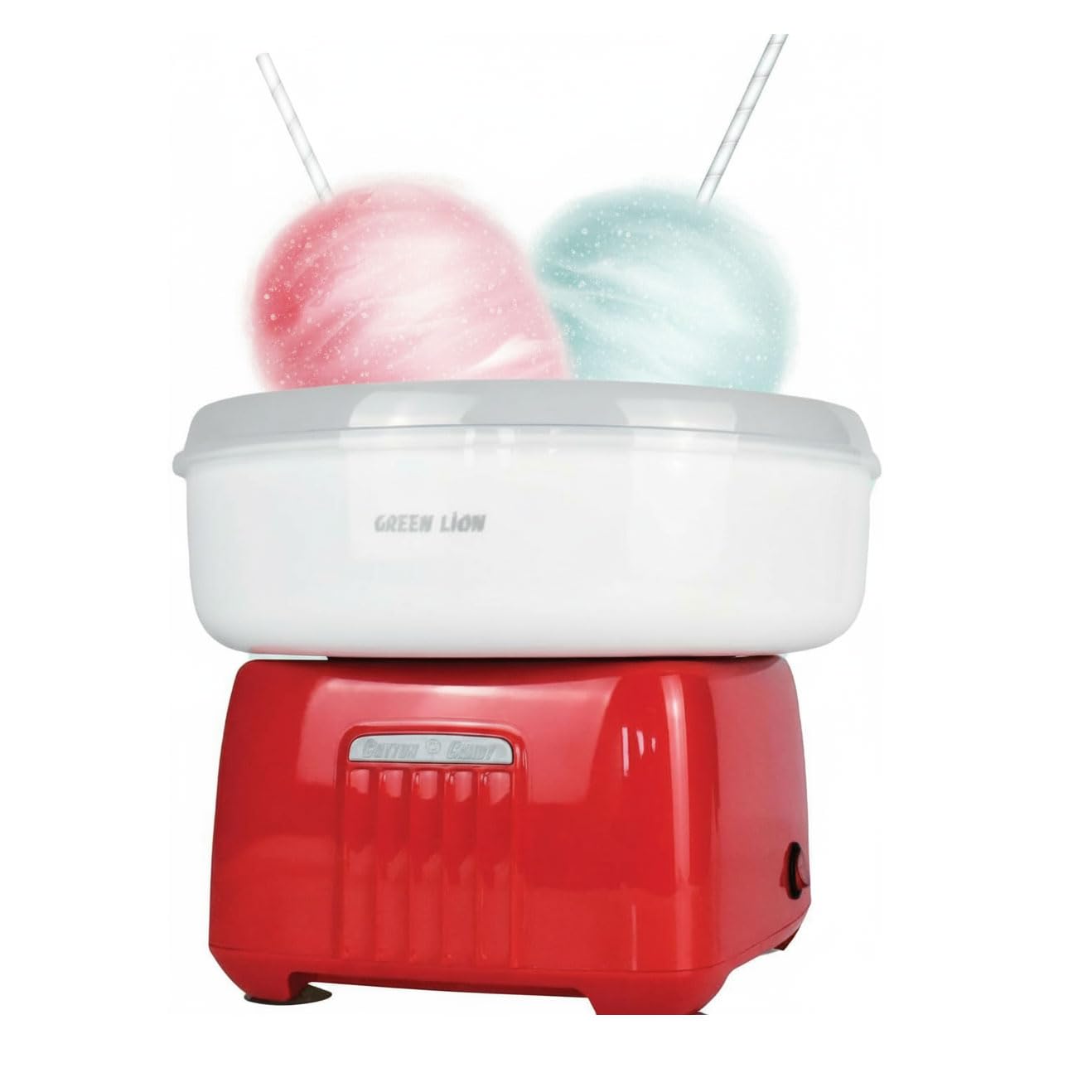 Green Lion Cotton Candy Maker for Kids, 500W, Candy Floss Maker for Kids & Adults, Easy to Use & Clean Candy Floss Machine, Ideal for Birthday Parties, Christmas Gift, Children Day, Events